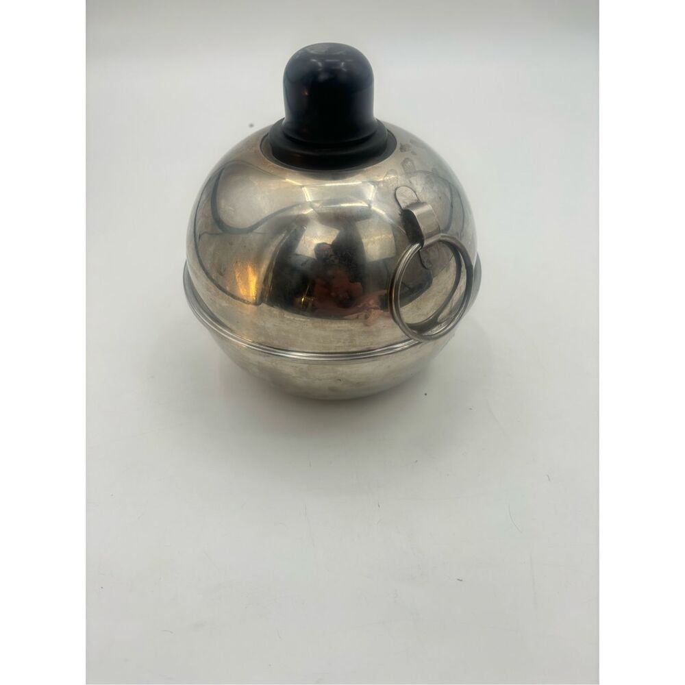 Vintage Stork 500-038 Smudge Pot – Chrome Steel Highway Torch / Railroad Flare